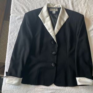 Beautiful Authentic Black And White Christian Dior Blazer!